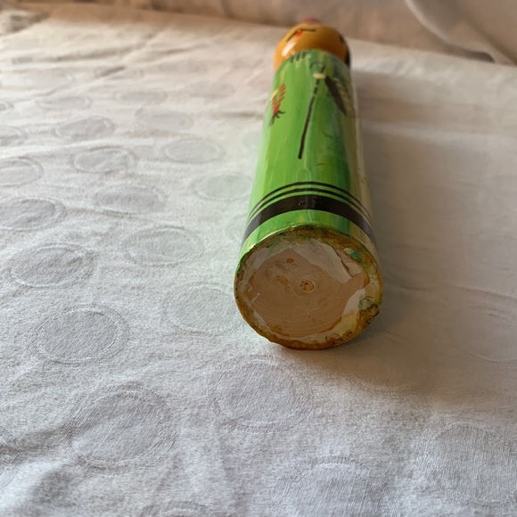 Vintage Hand Painted Wooden Spindle Doll - Picture 5 of 10